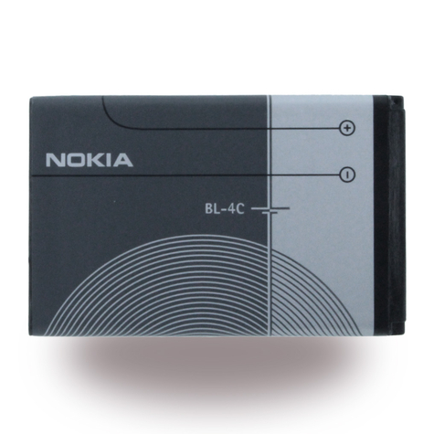 Nokia - Bl-4c - Li-Ion-Akku - 6100 - 890mah