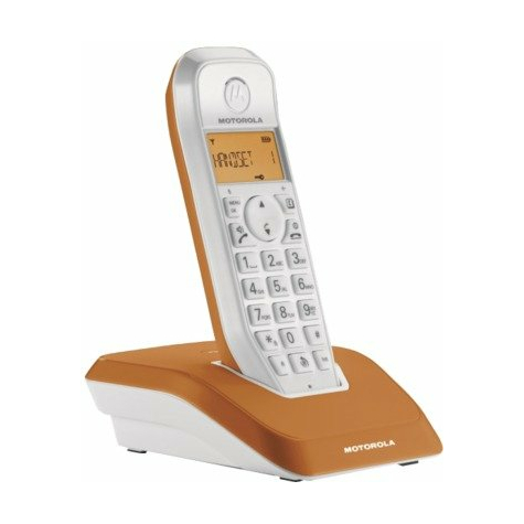 Motorola Startac S1201 Dect Langaton Puhelin, Oranssi