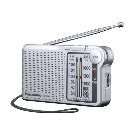 Panasonic Rf-P150deg9-S Kannettava Radio Hopea