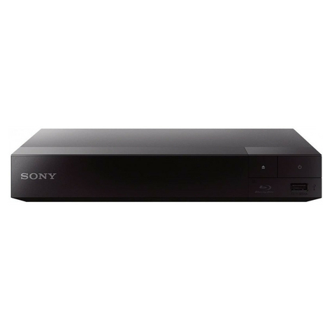 Sony Bdp-S1700 Blu-Ray-Soitin, Jossa On Usb-Portti Ja Ethernet-Liitäntä, Musta
