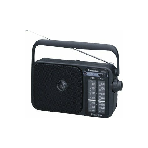 Panasonic Rf-2400deg-K, Kannettava Radio, Musta