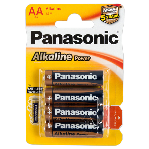 Panasonic Alkaline Mignon 4kpl