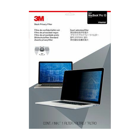 3m Pfnap007 Yksityisyyssuodatin Standard For Apple Macbook Pro 13 Tuumaa 7100115681