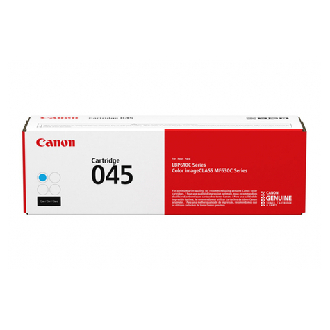 Canon 1241c002 Original Toner Cyan 045 Ca. 1.300 Seiten