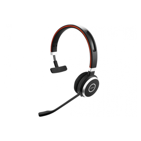 Jabra Evolve 40 Ms Mono-Kuulokkeet