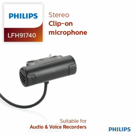Philips Lfh 91740 Clip-On-Mikrofoni Stereo