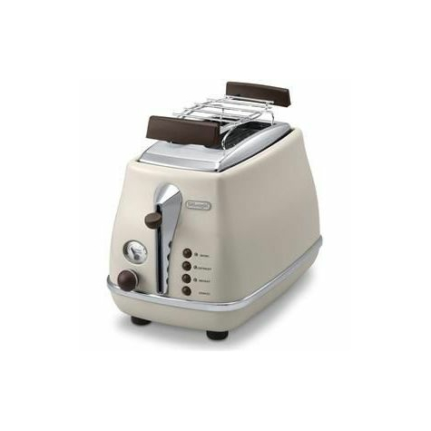 Delonghi Ctov 2103.Bg Icona Vintage Toaster Cream