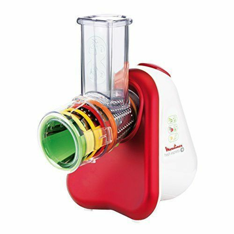 Moulinex Dj756g Chopper Fresh Express Plus 200 Watt Metallic Red White