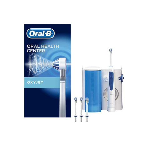 Oral-B Professional Care Oxyjet -Puhdistusjärjestelmä, Jossa On Suun Irrigaattori