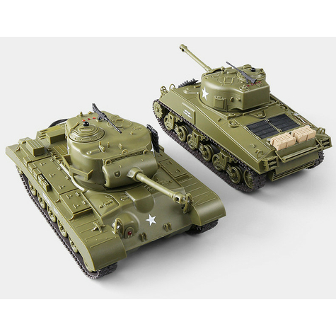 Rc Tank Battle Set Of 2 - Infrapuna Combat System - Combat Simulation - 1:30 By Heng Long