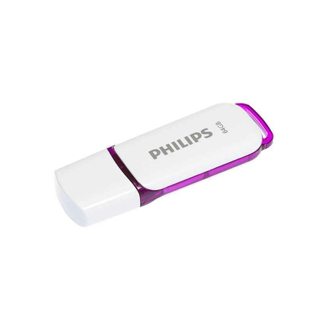 Philips Usb 2.0 64gb Snow Edition Violetti Fm64fd70b/10