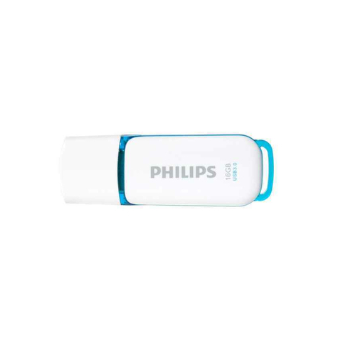 Philips Usb 3.0 16gb Snow Edition Blue Fm16fd75b/10 Fm16fd75b/10