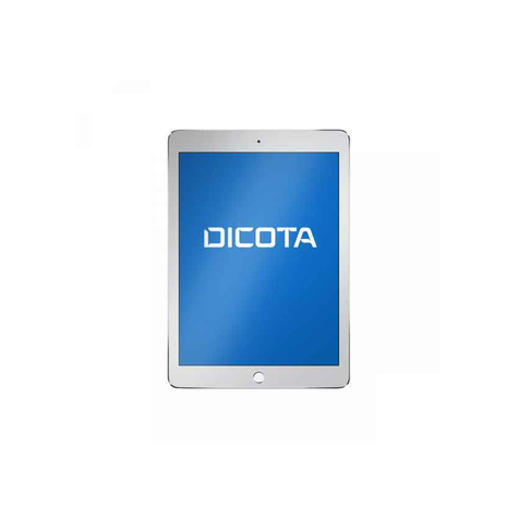 Dicota Secret Premium 4-Suuntainen - Yksityisyyssuodatin - F Apple 12,9 Tuuman Ipad Pro D31159