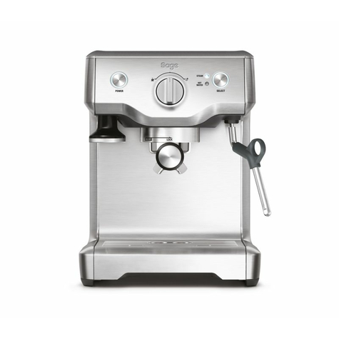 Sage Appliances Ses810 Espressokone Duo Temp Pro, Harjattua Ruostumatonta Terästä