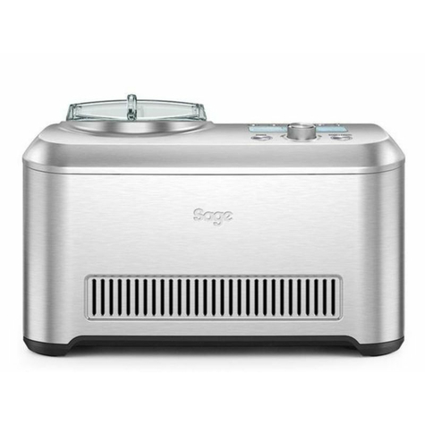 Sage Appliances Sci600 Jäätelökone The Smart Scoop (Älykäs Kauha)