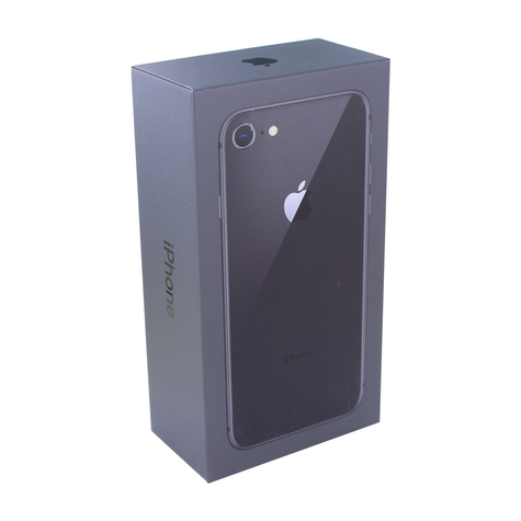 Apple Iphone 8 - Alkuperäinen Pakkaus - Alkuperäinen Tarvikelaatikko Ilman Laitetta