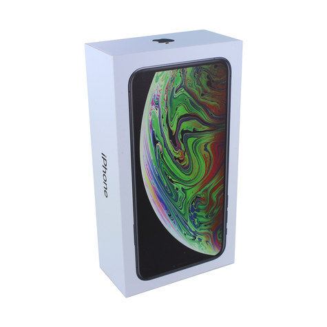 Apple Iphone Xs Max - Alkuperäinen Pakkaus - Alkuperäinen Tarvikelaatikko Ilman Laitetta