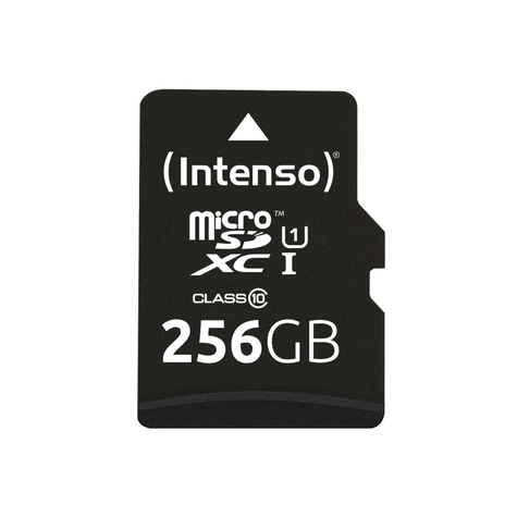 Intenso Micro Secure Digital -Kortti Micro Sd Class 10 Uhs-I, 256 Gb Muistikortti