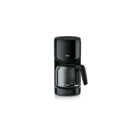 Braun Kf 3120 Bk - Suodatinkahvinkeitin - Jauhettu Kahvi - 1000 W - Musta