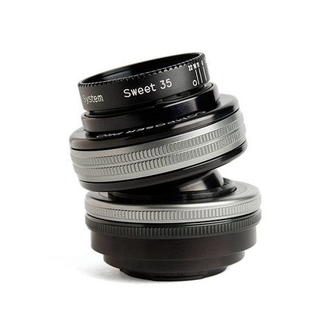 Lensbaby Composer Pro Ii With Sweet 35 Optic - Slr - 4/3 - 0,19 M - Micro Four Thirds - Manuaalinen - 3,5 Cm