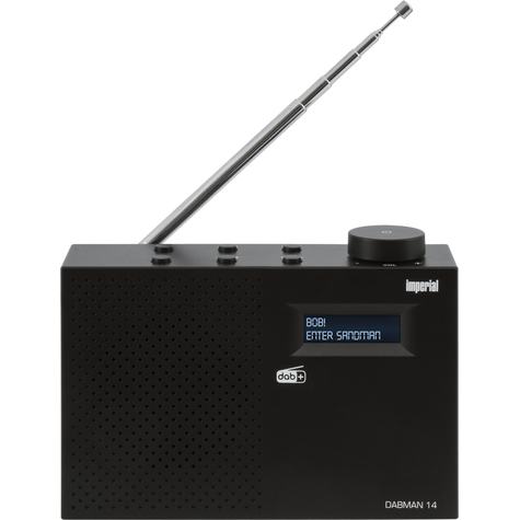 Telestar Dabman 14 - Kannettava - Digitaalinen - Dab+,Fm - 87,5 - 108 Mhz - 174 - 240 Mhz - 1 W