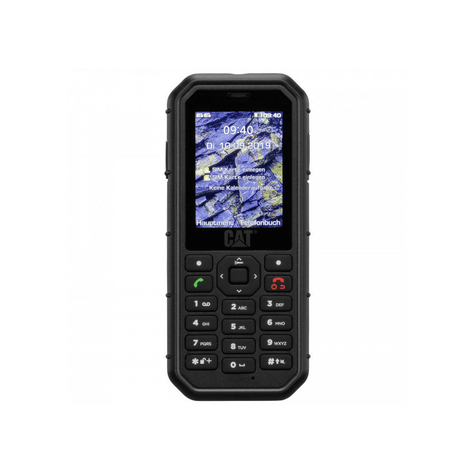 Cat B26 - Matkapuhelin - Dual Sim - Matkapuhelin - 32 Gb