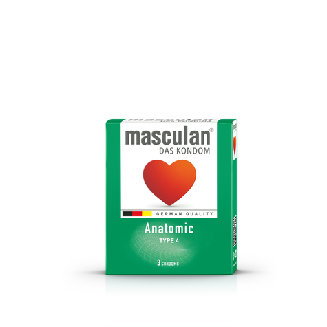 Masculan Anatomic 3 Kpl.