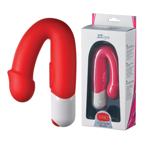 Stoys Shanice Silicone Vibrator Punainen