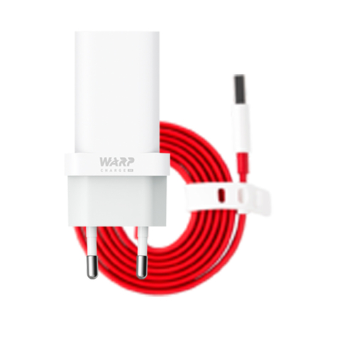 Oneplus Warp Charger Pikalaturi 30w + 6a Valkoinen Usb-Laturi Alkuperäinen Virtalähde