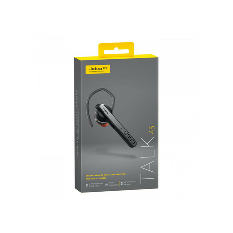 Jabra Talk 45 Bluetooth-Kuulokkeet Titaani