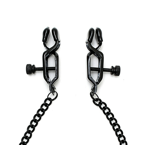 Rimba Nipple Clamps With Chain