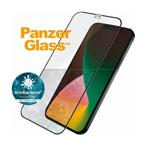 Panzerglass Apple Iphone 12 Max/12 Pro Cf Antibakteerinen E-To-E, Musta