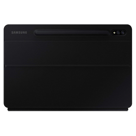 Samsung Book Cover -Näppäimistö Galaxy Tab S7+, Musta