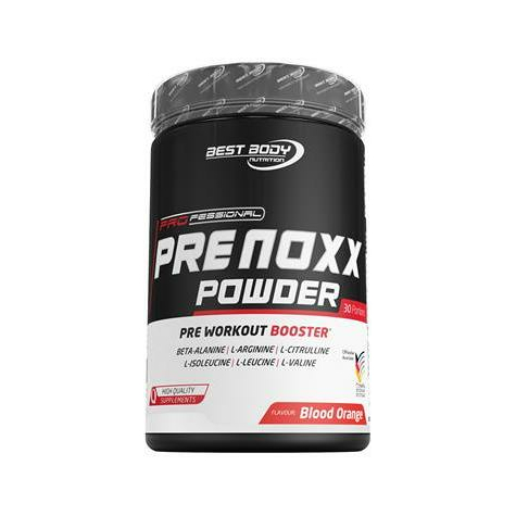 Best Body Nutrition Professional Pre Noxx Pre Workout Booster, 600 G Annos, Veriappelsiini, Veriappelsiini