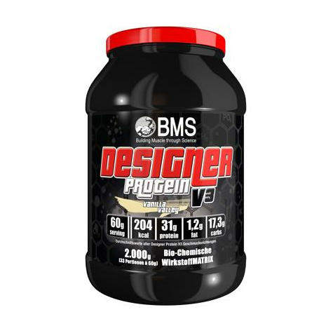 Bms Designer Protein V3, 2000 G Tölkki