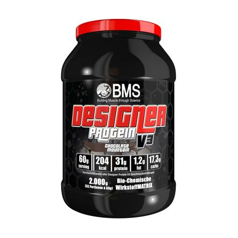 Bms Designer Protein V3, 2000 G Tölkki