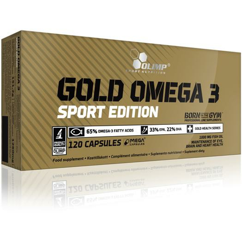 Olimp Gold Omega 3 Sport Edition, 120 Kapselia