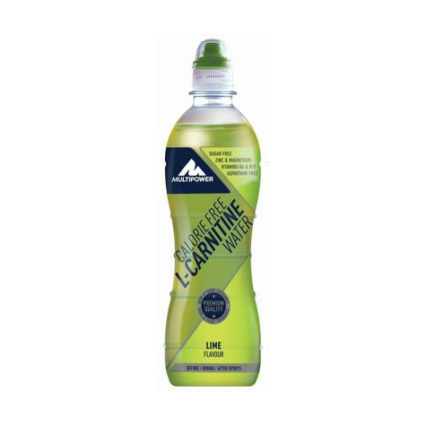 Multipower L-Karnitiinivesi, 12 X 500 Ml Pulloa (Pantillinen)