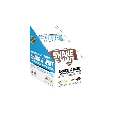 Scitec Nutrition Shake & Wait, 10 X 55 G Annospussit