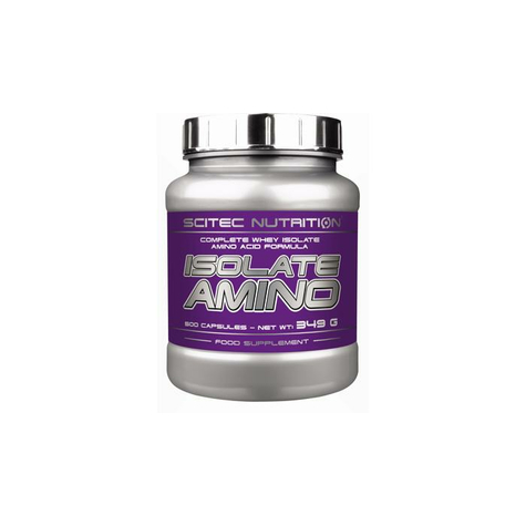 Scitec Nutrition Isolate Amino, 500 Kapselia Annos