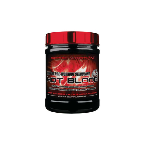 Scitec Nutrition Kuuma Veri 3.0, 300 G Annos