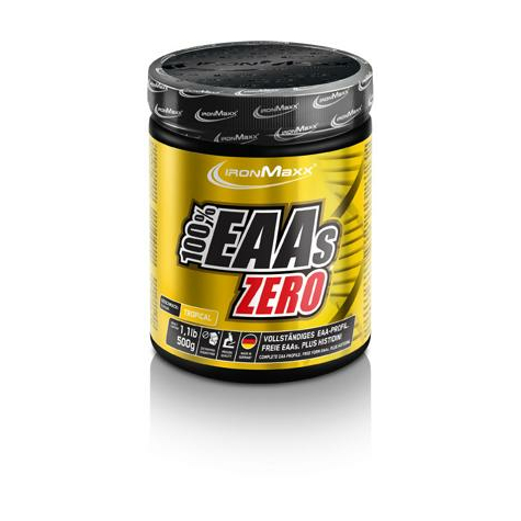 Ironmaxx 100 % Eaas Zero, 500 G Tölkki