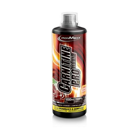 Ironmaxx Carnitine Pro Nestemäinen, 1000 Ml Pullo