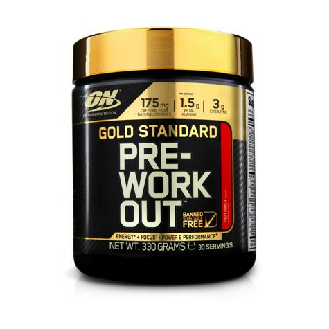 Optimaalinen Ravitsemus Gold Standard Pre Workout, 330 G Tölkki