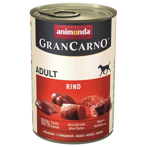 Animonda Dog Grancarno,Carno Aikuinen Naudanliha 400g D
