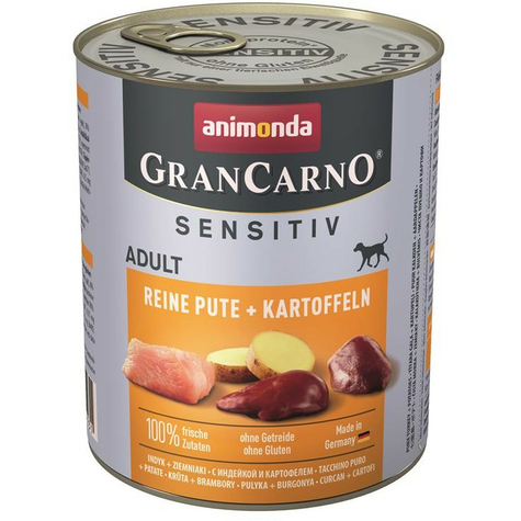 Animonda Dog Grancarno Sensitive,Carno Sensi Kalkkuna+Peruna 800gd