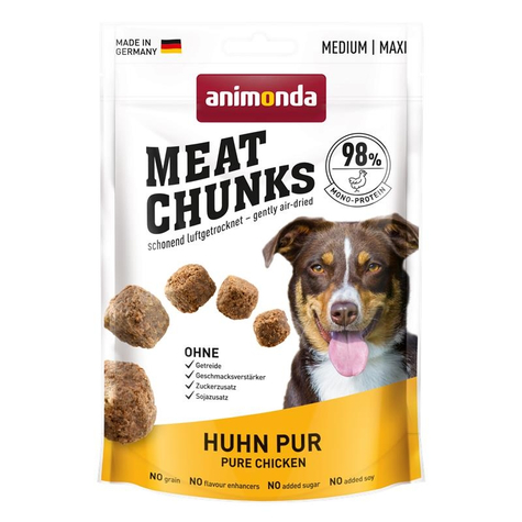 Animonda Koiran Välipalat,Ani.Meat Chunks Pure Chicken 80g