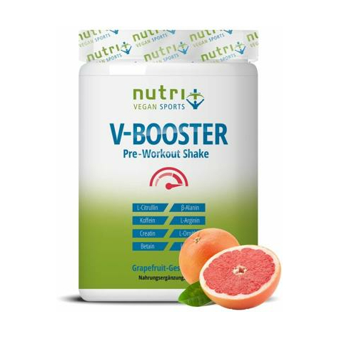 Nutri+ Vegaaninen V-Booster-Jauhe, 500 G Purkki