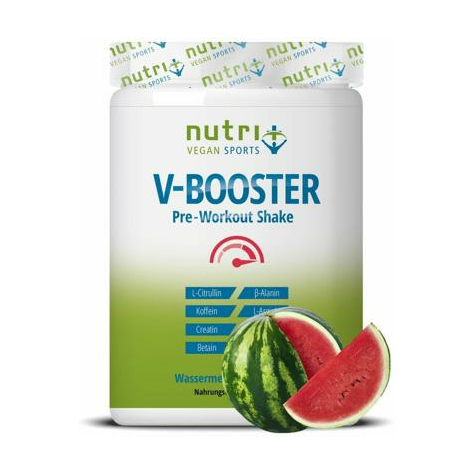 Nutri+ Vegaaninen V-Booster-Jauhe, 500 G Purkki