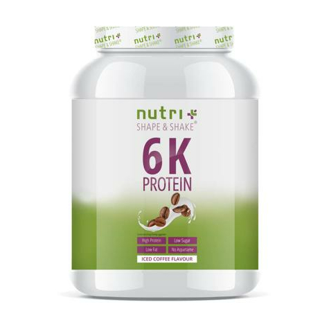 Nutri+ Vegaaninen 6k Proteiinijauhe, 1000 G Purkki